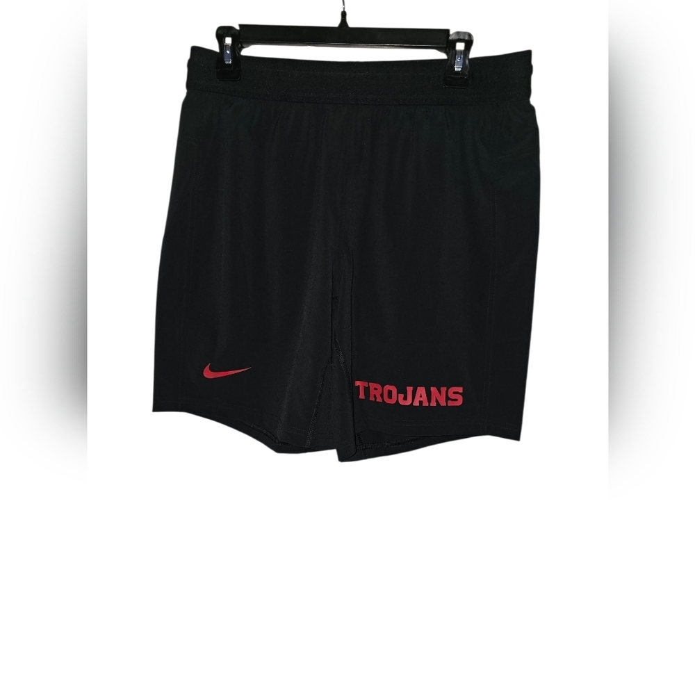 Nike USC Trojans Training Shorts Team Issued Men's Size Small DZ7720-010 Black